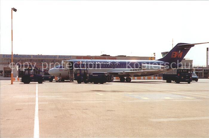 Flugzeuge Zivil British Midland Midlands International Airport