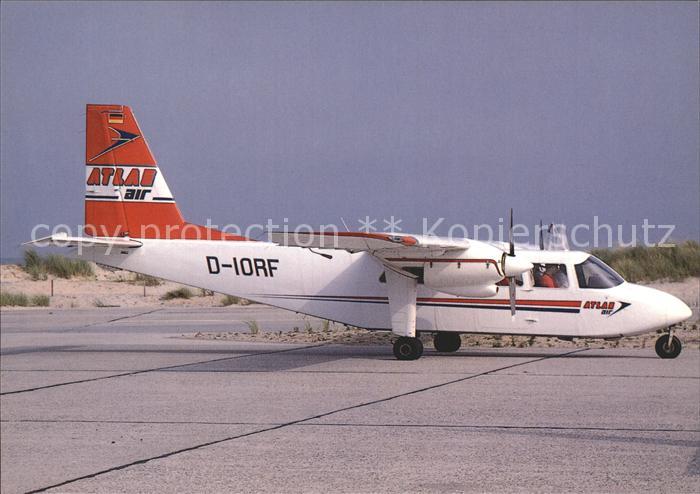 Flugzeuge Zivil Atlas Air Service Britten-Norman BN-2B Islander D-IORF c/n 2020