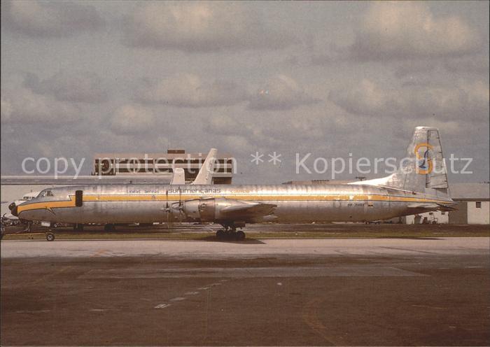Flugzeuge Zivil LASA CL-44D HK-3148X