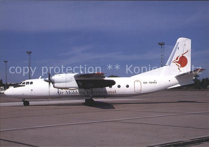 Flugzeuge Zivil Air Moldavia International Antonov 24 ER-46464 c/n 27307810