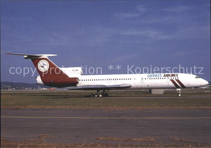 Flugzeuge Zivil Latpass Airlines Tupolev 154B-2 YL-LAB c/n 515