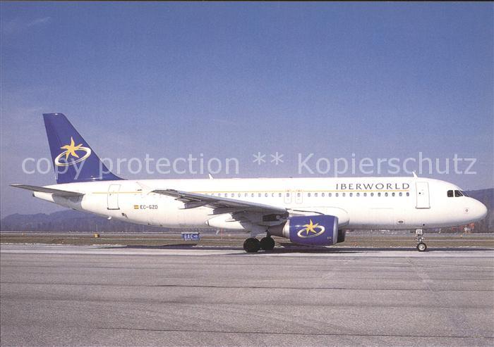 Flugzeuge Zivil Iberworld Airbus A320-214 EC-GZD c/n 879