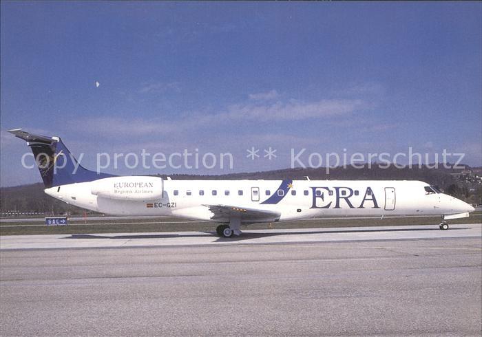 Flugzeuge Zivil ERA European Regions Airlines Embraer RJ145 EC-GZI c/n 145106