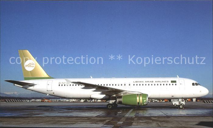 Flugzeuge Zivil Libyan Arab Airlines Airbus A-320 EI-TL