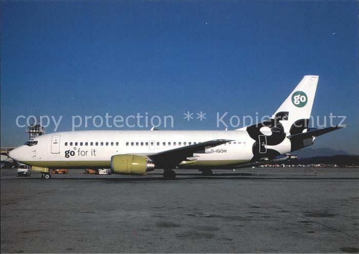Flugzeuge Zivil GO Go for It Boeing 737-300 G-IGOH