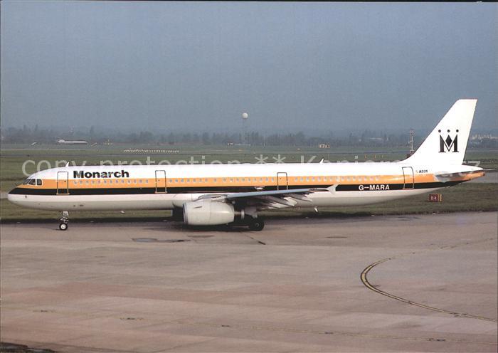Flugzeuge Zivil Monarch Airlines Airbus A-321 G-MARA