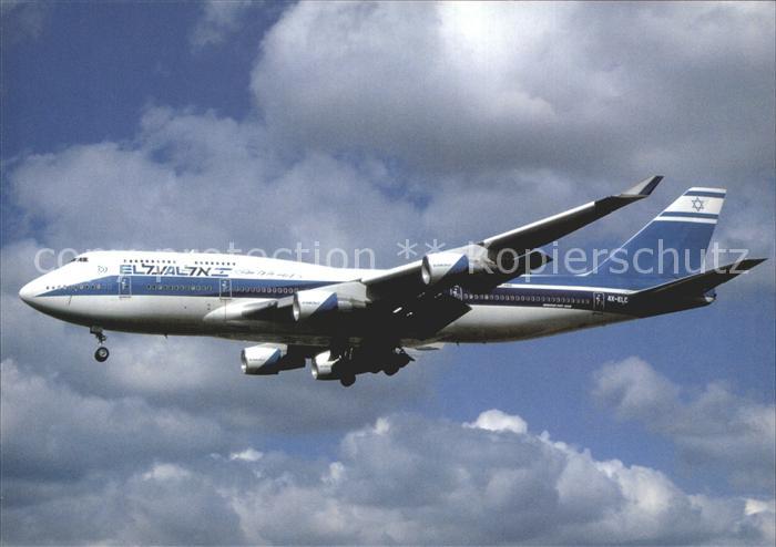 Flugzeuge Zivil EL AL Boeing 747-458 c/n 27915/1062