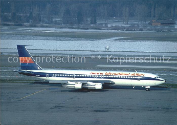 Flugzeuge Zivil Sun d Or Boeing 707-358C 4X-ATY c/n 20301/835