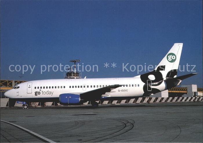 Flugzeuge Zivil GO Go Today Boeing 737-300 G-IGOC