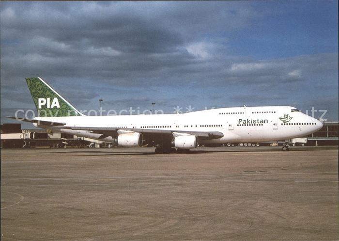 Flugzeuge Zivil Pakistan Boeing 747-367 AP-BFX cn 23709