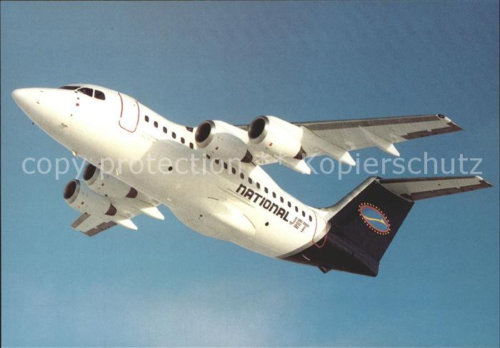 Flugzeuge Zivil National Jet Systems Australia Avro RJ 70 Avroliner