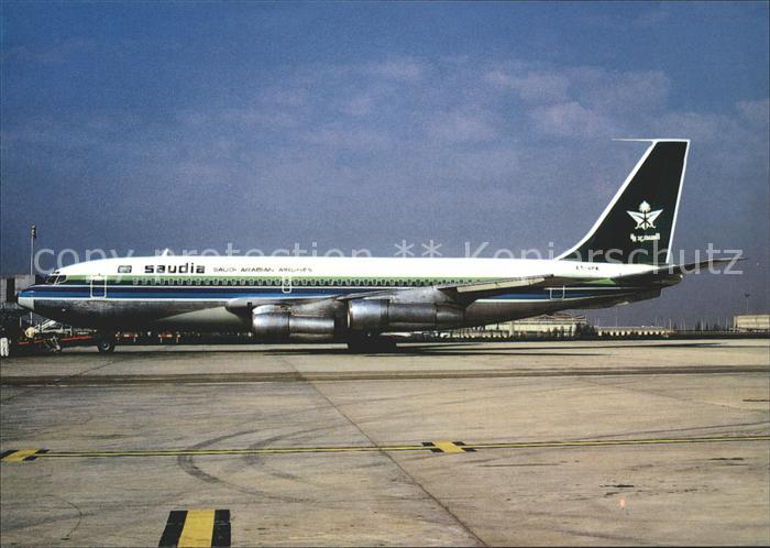 Flugzeuge Zivil Saudia Saudi Arabian Airlines Boeing 720-024B ET-AFK c/n 18417