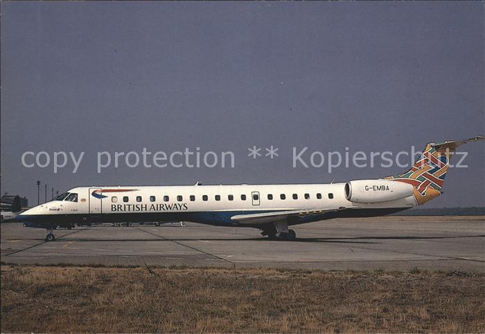 Flugzeuge Zivil British Airways Embraer ERJ 145 G-EMBA