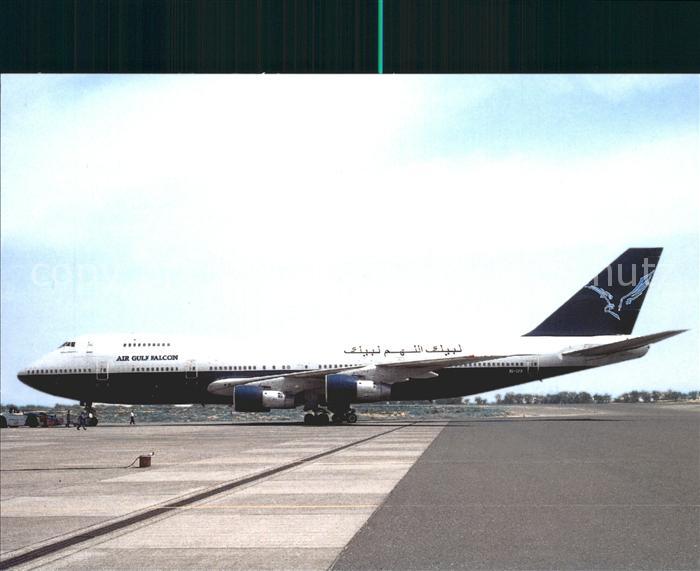 Flugzeuge Zivil Air Gulf Falcon B-747-136 3D-GFA c/n 19763