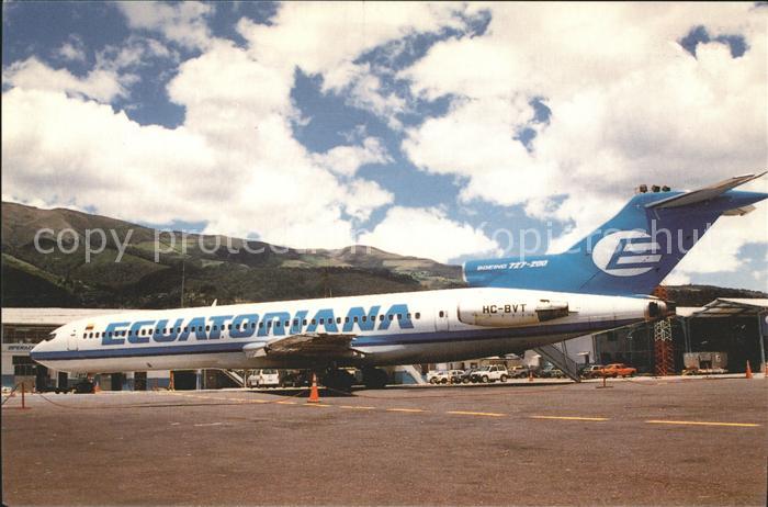 Flugzeuge Zivil Ecuatoriana Boeing 727-287 22603 HC-BVT