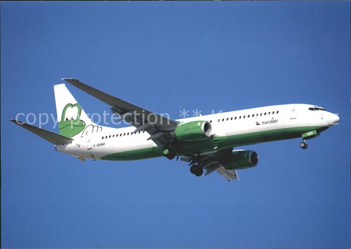 Flugzeuge Zivil Euralair Go Voyages B737-85F F-GRND c/n 28827/467