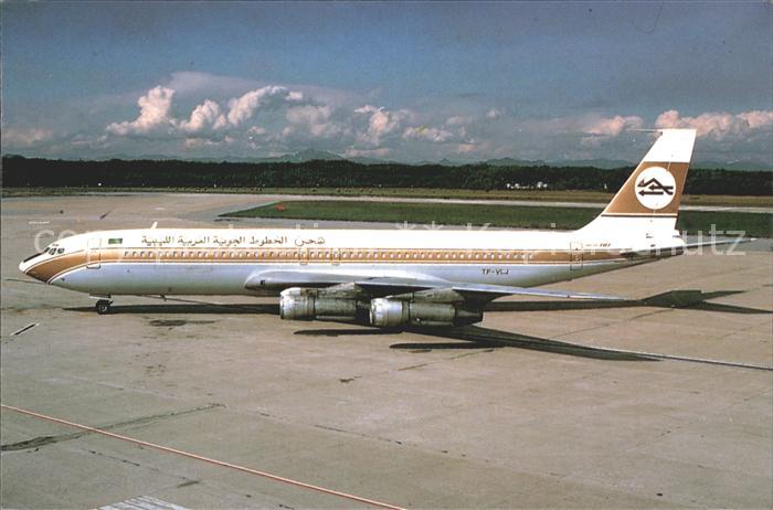 Flugzeuge Zivil Libyan Arab Airlines Cargo Boeing 707-324C TF-VLJ c/n 19351/552