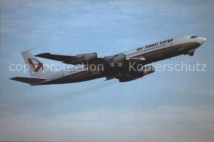 Flugzeuge Zivil Air Swazi Cargo Boeing 707-323C 3D-ASB c/n 19519/619