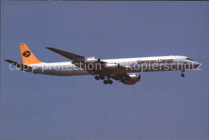 Flugzeuge Zivil German Cargo DC-8-73F D-ADUI c/n 45991/380