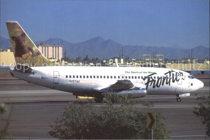 Flugzeuge Zivil Frontier Grizzly Bear Boeing 737-201 N207AU c/n 19423/67