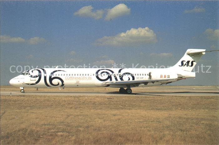 Flugzeuge Zivil SAS MD-87 SE-DIP C/N 53010
