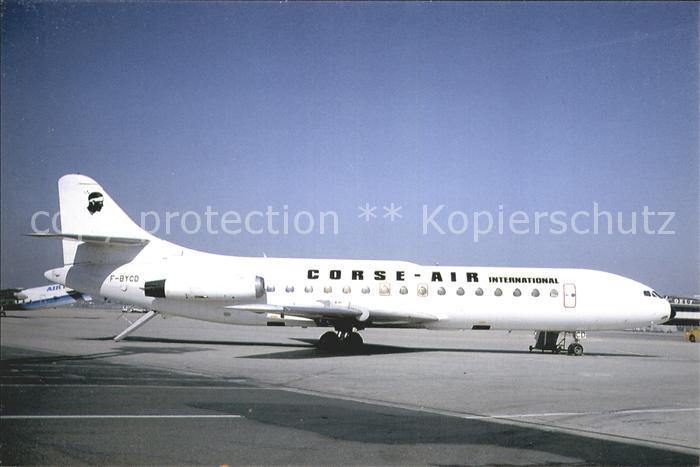 Flugzeuge Zivil Corse Air Caravelle VIN F-BYCD C/N 67