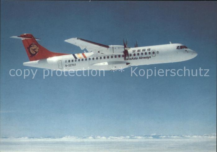 Flugzeuge Zivil TransAsia Airways ATR-72