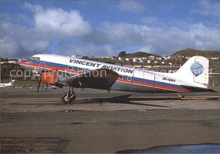 Flugzeuge Zivil Vincent Aviation McDDouglas DC-3C-S1C3G ZK-AMY