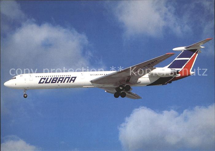 Flugzeuge Zivil Cubana IL-62M CU-T1280