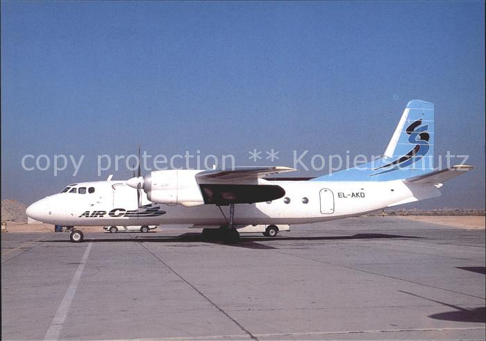 Flugzeuge Zivil Air Cess AN-24RV EL-AKO c/n 57310206