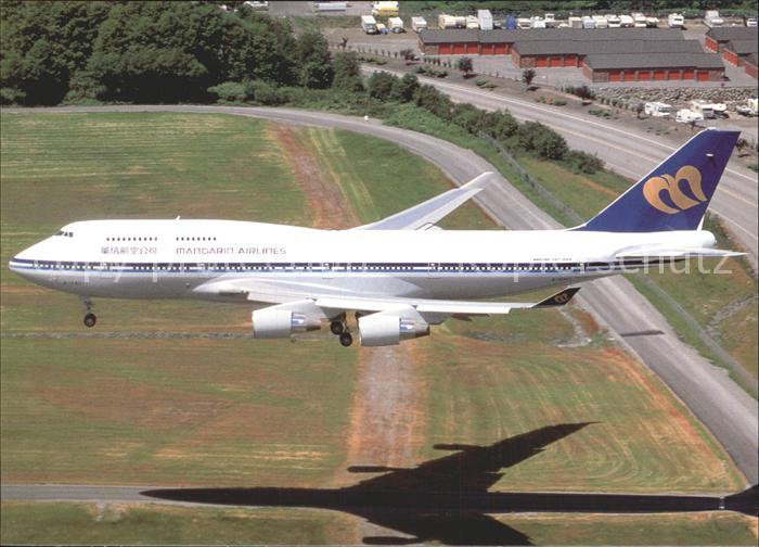 Flugzeuge Zivil Mandarin Airlines B747-409 B-16801 c/n 27965/1063