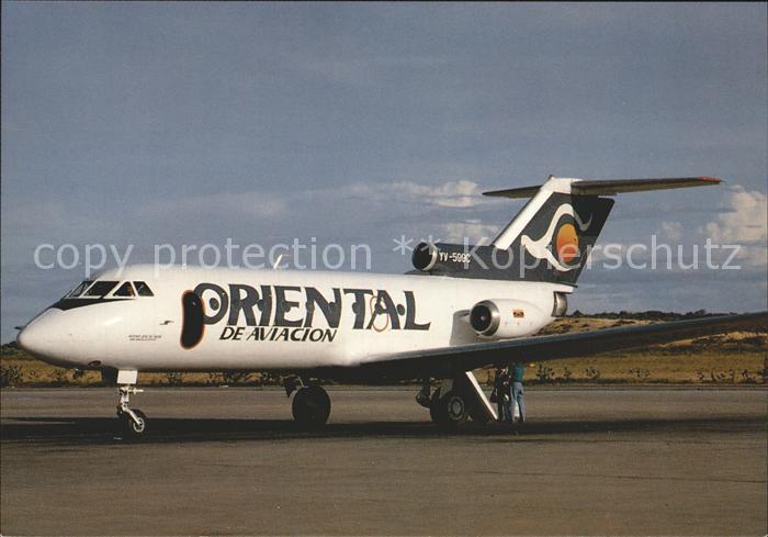 Flugzeuge Zivil Oriental de Aviacion Yak-40 YV-599C