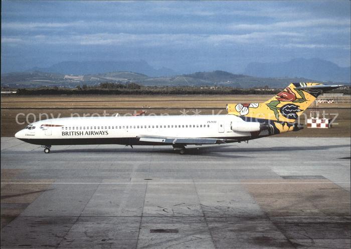 Flugzeuge Zivil British Airways Boeing 727-230 A ZS-NOU