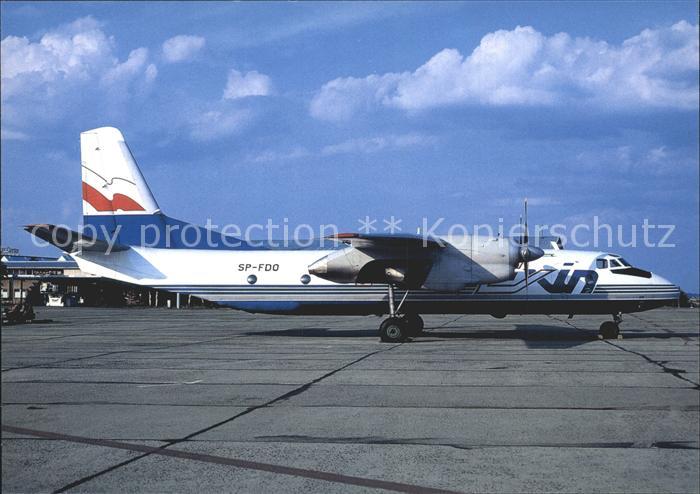 Flugzeuge Zivil Exin AN-26 SP-FDO c/n 10503