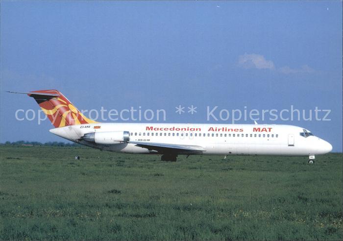 Flugzeuge Zivil Macedonian Airlines MAT DC9-32 Z3-ARE c
