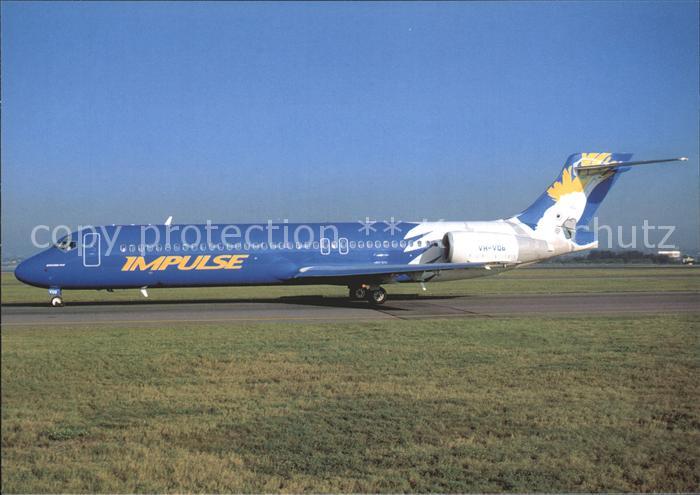 Flugzeuge Zivil Impulse Airlines Cockatoo colours B717-2BD VH-VQB c/n 55002/5003