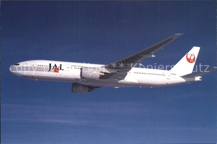 Flugzeuge Zivil JAL Japan Airlines Boeing 777-246