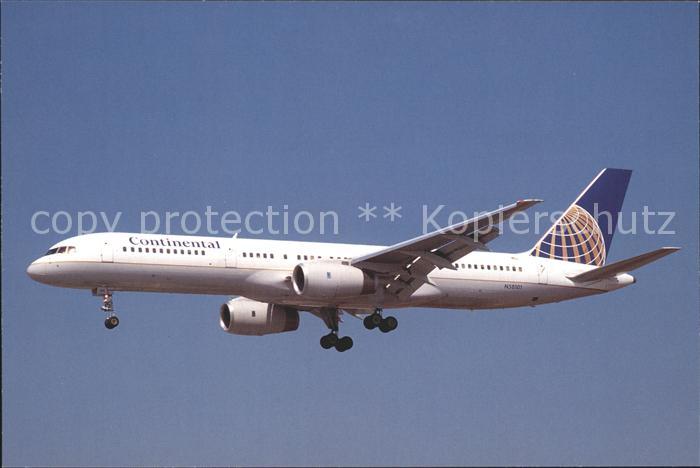 Flugzeuge Zivil Continental Airlines Boeing 757-224 N58101