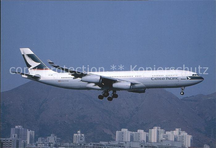 Flugzeuge Zivil Cathay Pacific Airbus A340-211 VR-HMR c/n 063