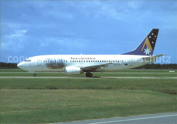 Flugzeuge Zivil Ansett Australia B-737-377 VH-CZA cn 23653/1260
