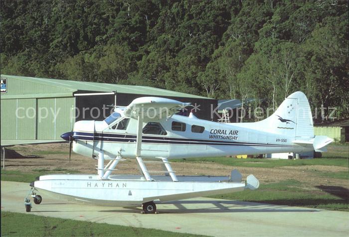 Flugzeuge Zivil Coral Air Whitsunday DHC-2 Beaver 1 VH-