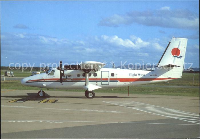 Flugzeuge Zivil Flight West Airlines DHC 6-320 VH-FNY cn 527