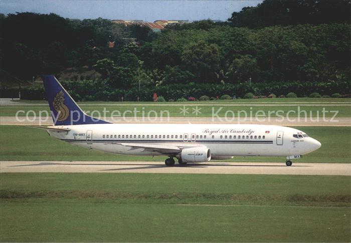 Flugzeuge Zivil Royal Air Cambodge Boeing 737-400 9M-MMX Cn 26452