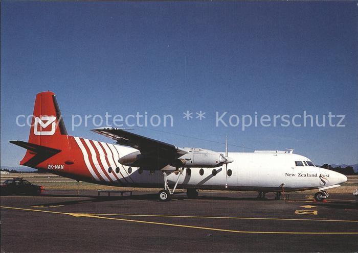 Flugzeuge Zivil New Zealand Post Fokker F-27-500 ZK-NAN c/n 10365