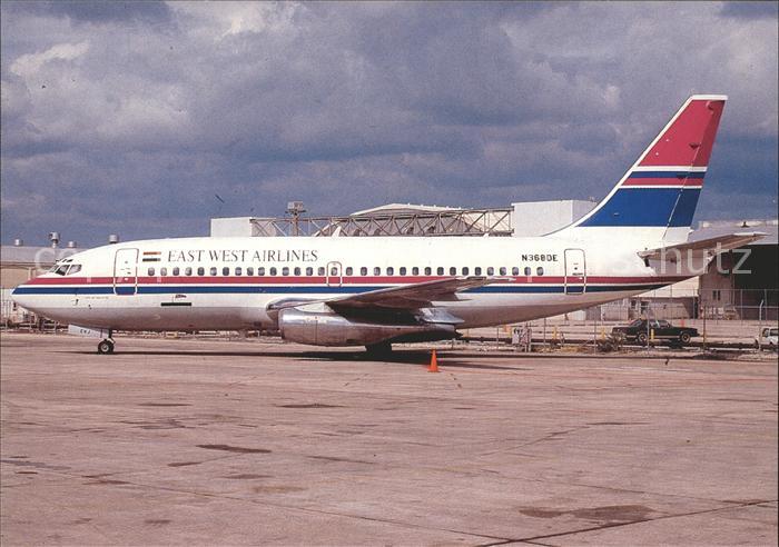 Flugzeuge Zivil East West Airlines Boeing 737-2S3 N368DE c/n 22279