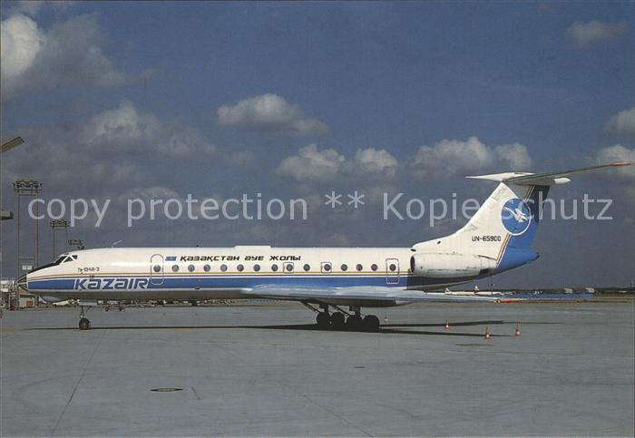 Flugzeuge Zivil KAZ-Air Tupolev Tu-134A-3 UN-65900