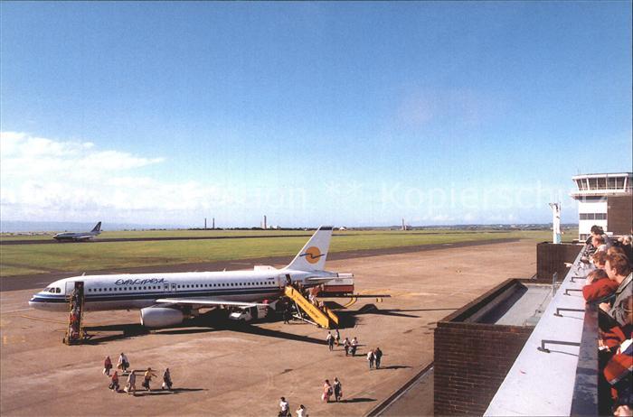 Flugzeuge Zivil EuroCypria A320-5B DBB Cardiff-Wales Airport