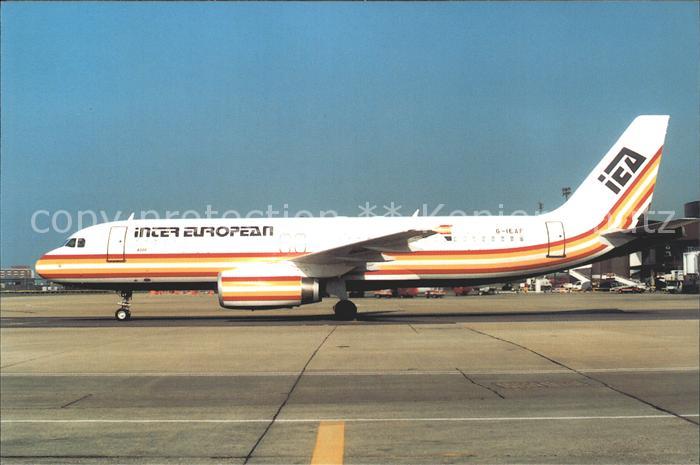 Flugzeuge Zivil Inter European Airways A320 G-IEAF