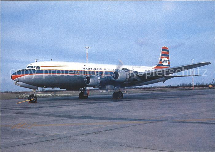 Flugzeuge Zivil Martinair Holland Douglas DC-6A PH-MAM
