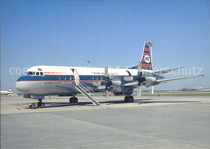 Flugzeuge Zivil Martinair Holland Lockheed L-188C Electra PH-LLG